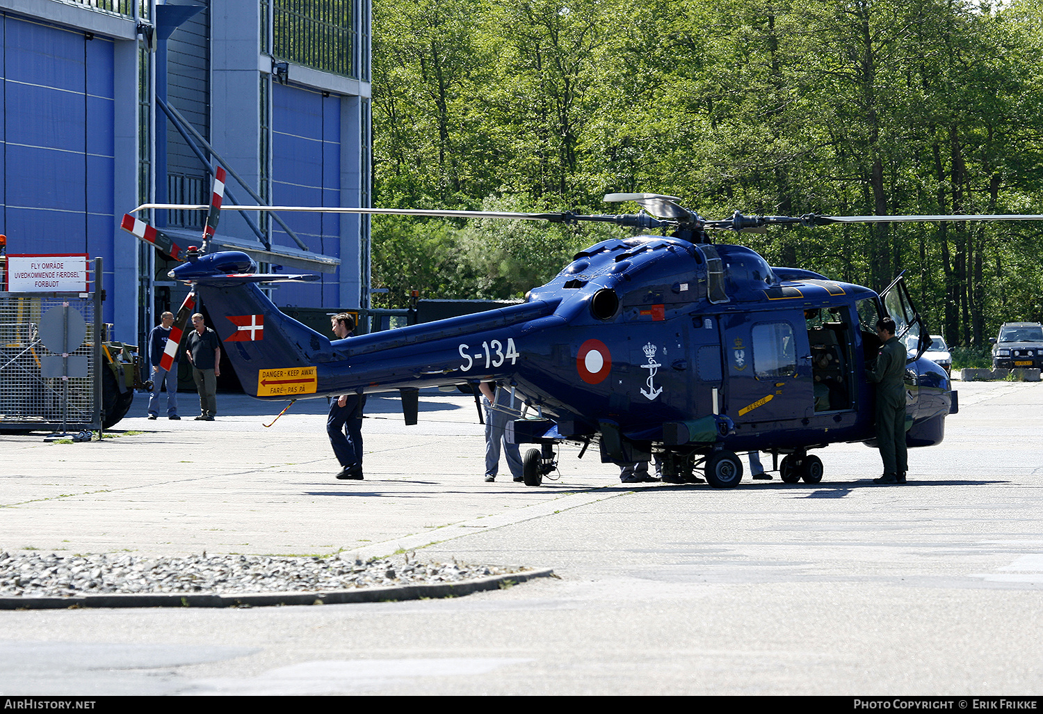 Aircraft Photo of S-134 | Westland WG-13 Super Lynx Mk90B | Denmark - Navy | AirHistory.net #383113