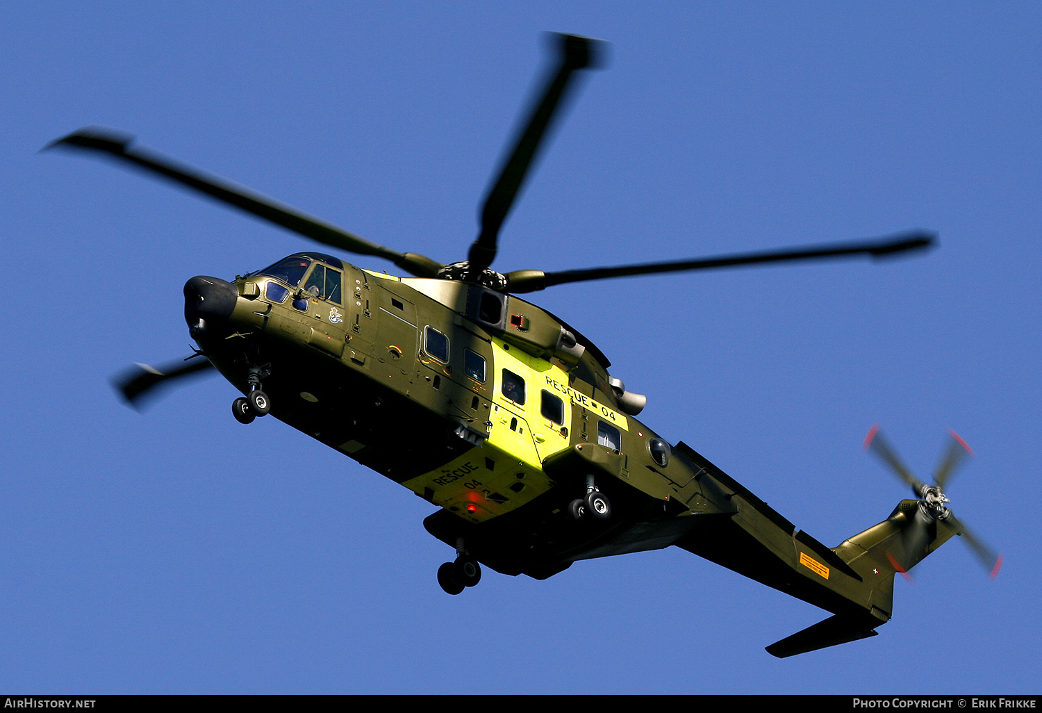 Aircraft Photo of M-504 | AgustaWestland EH101-512 Merlin Joint Supporter | Denmark - Air Force | AirHistory.net #383138