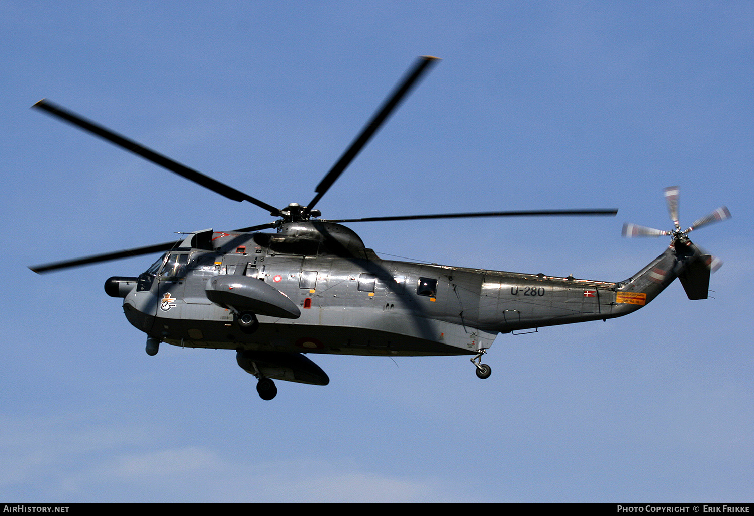 Aircraft Photo of U-280 | Sikorsky S-61A-1 Sea King | Denmark - Air Force | AirHistory.net #383161