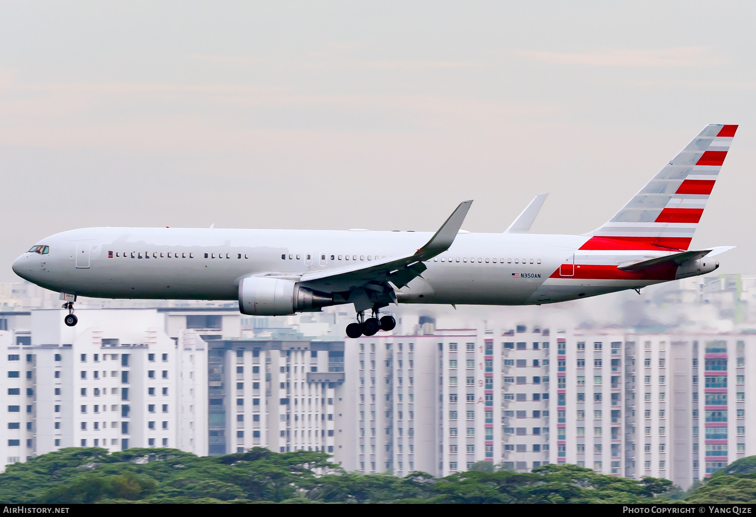 Aircraft Photo of N350AN | Boeing 767-323/ER | American Airlines | AirHistory.net #383163