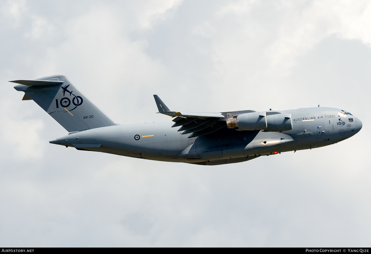 Aircraft Photo of A41-210 | Boeing C-17A Globemaster III | Australia - Air Force | AirHistory.net #383168