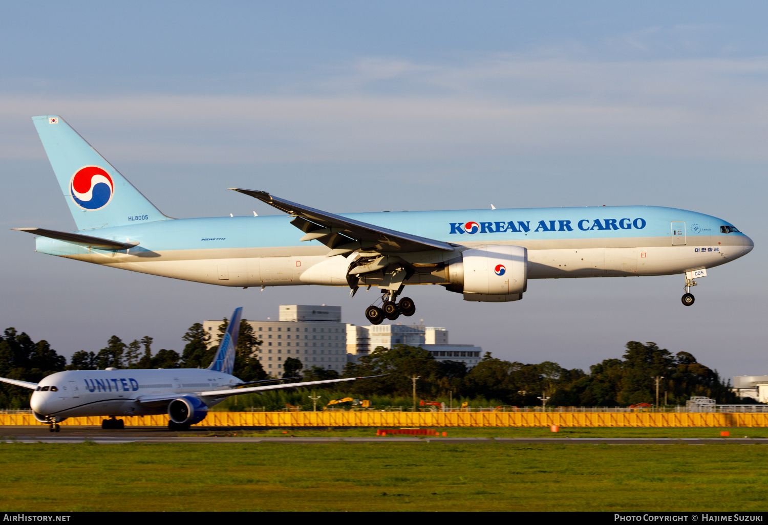 Aircraft Photo of HL8005 | Boeing 777-FB5 | Korean Air Cargo | AirHistory.net #383170