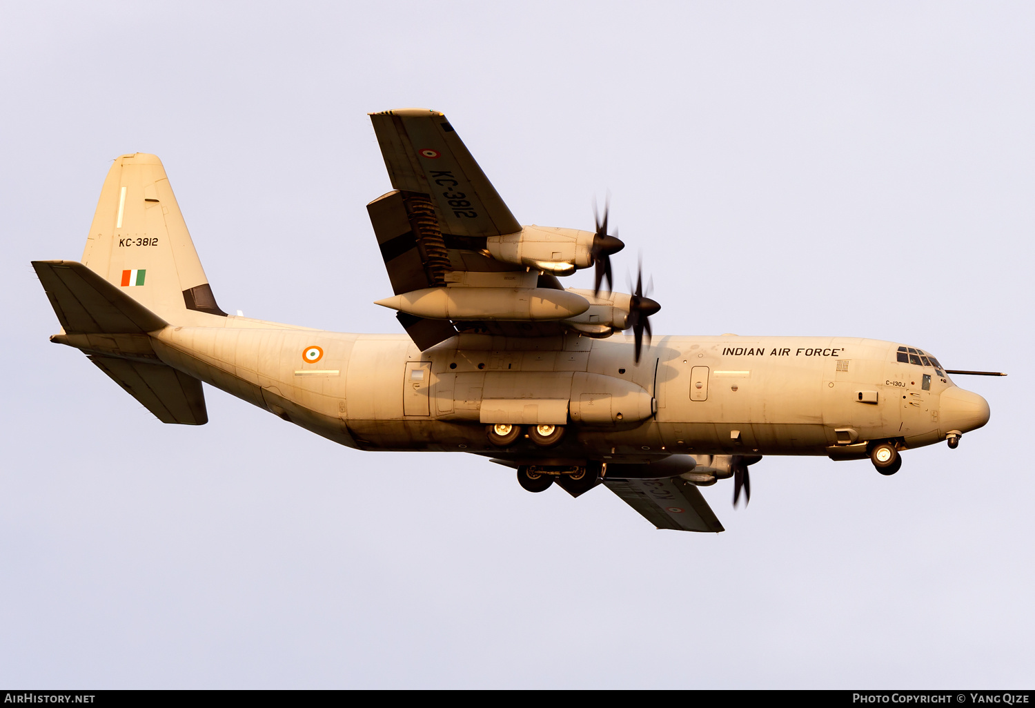 Aircraft Photo of KC-3812 | Lockheed Martin C-130J-30 Hercules | India - Air Force | AirHistory.net #383202
