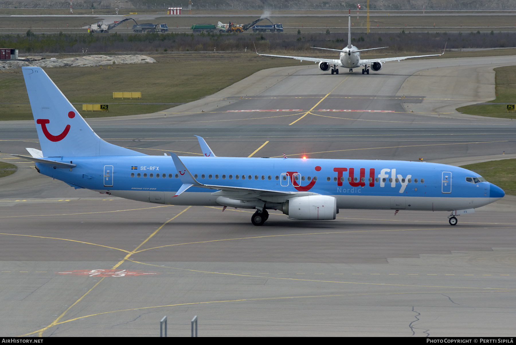 Aircraft Photo of SE-RFX | Boeing 737-8K5 | TUIfly Nordic | AirHistory.net #383206