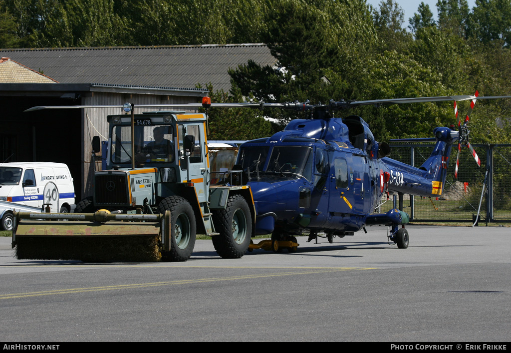 Aircraft Photo of S-134 | Westland WG-13 Super Lynx Mk90B | Denmark - Navy | AirHistory.net #383227