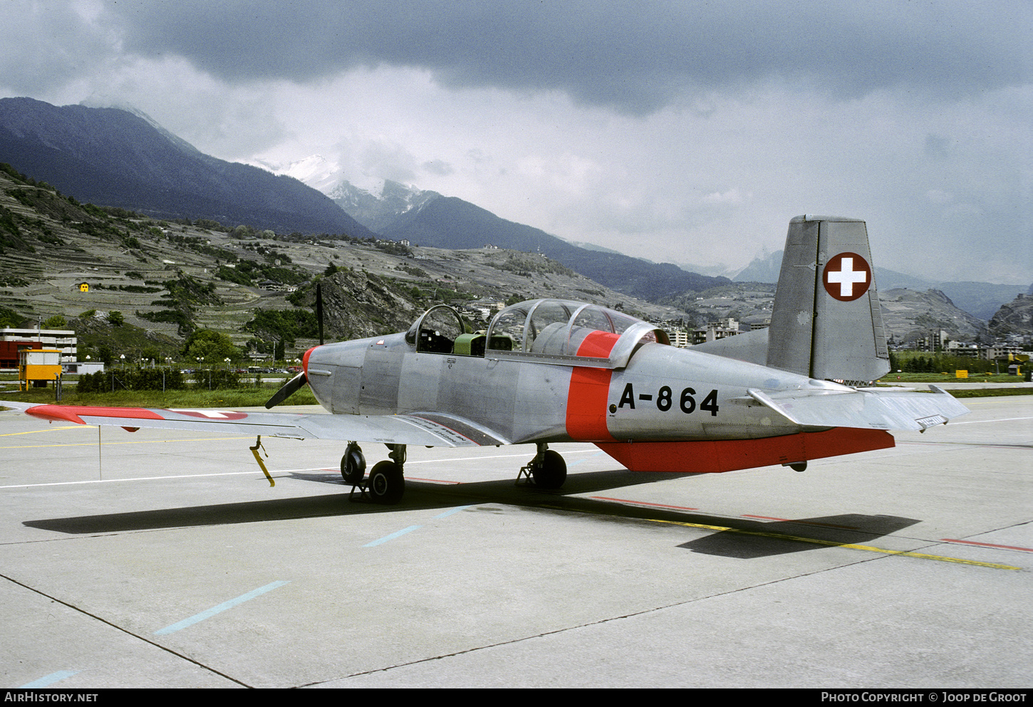 Aircraft Photo of A-864 | Pilatus P-3-05 | Switzerland - Air Force | AirHistory.net #383280