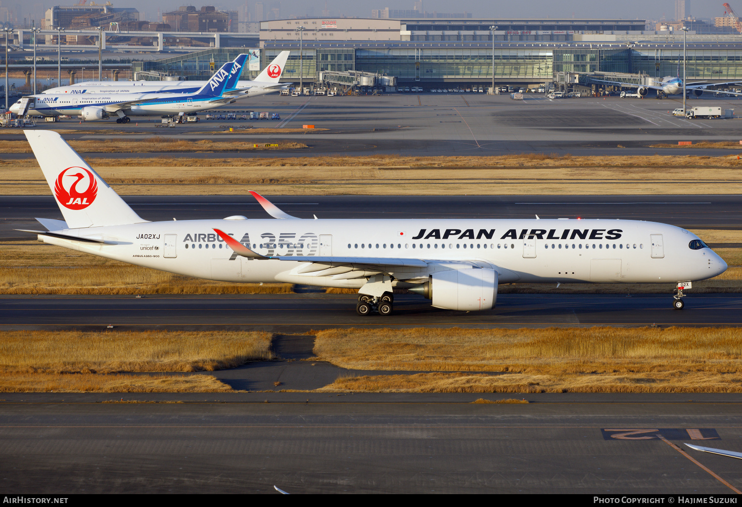 Aircraft Photo of JA02XJ | Airbus A350-941 | Japan Airlines - JAL | AirHistory.net #383302