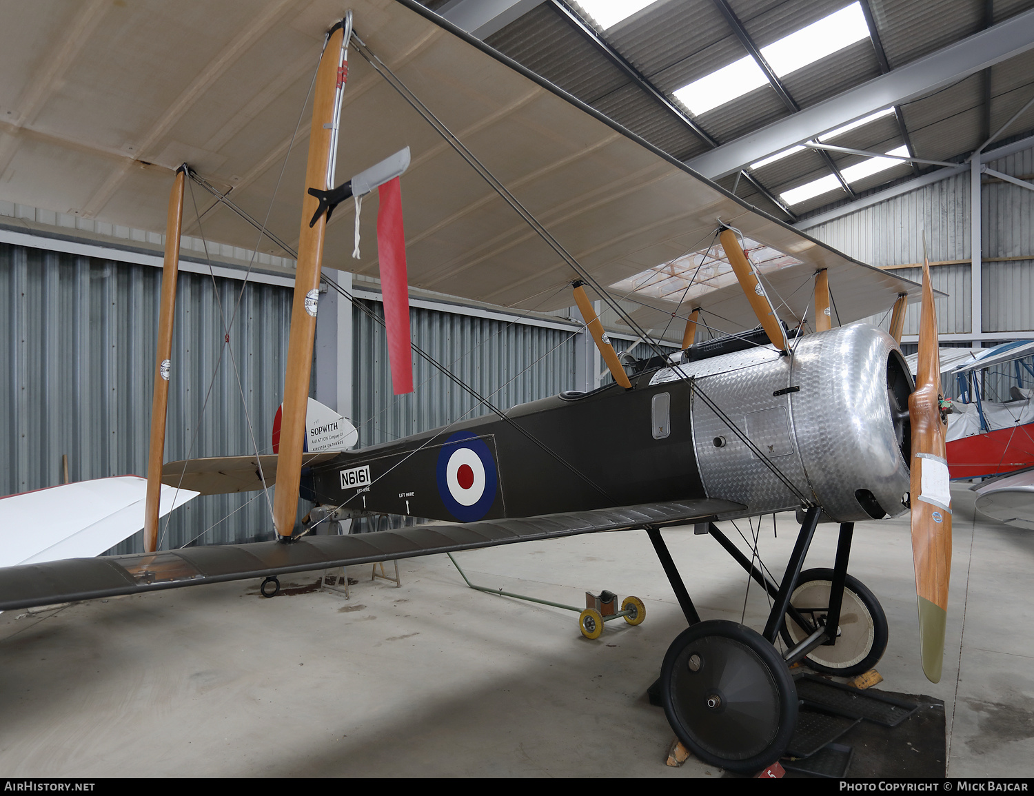 Aircraft Photo of G-ELRT / N6161 | Sopwith Scout | UK - Navy | AirHistory.net #383306