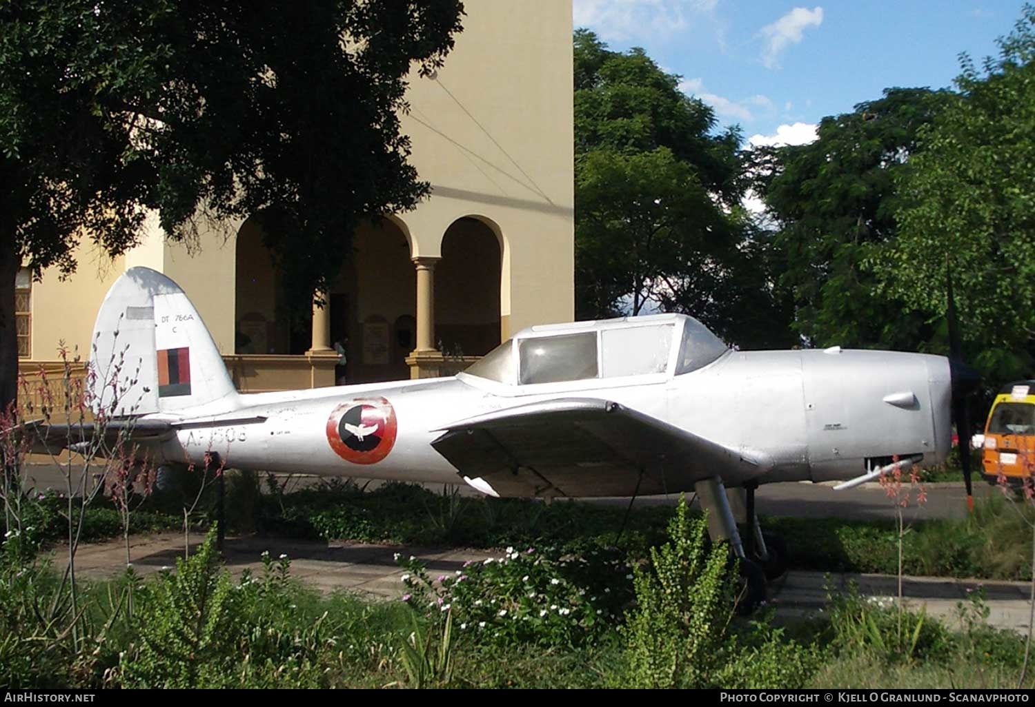 Aircraft Photo of AF506 | De Havilland Canada DHC-1 Chipmunk T10 | Zambia - Air Force | AirHistory.net #383322