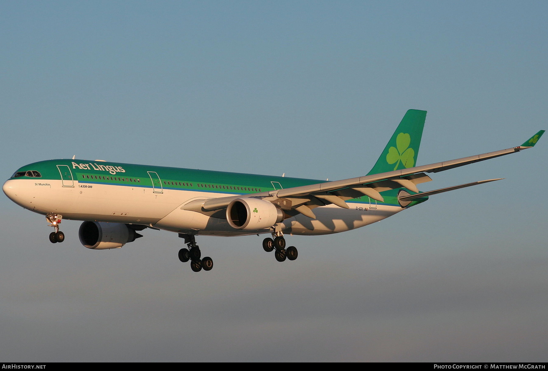 Aircraft Photo of EI-EDY | Airbus A330-302 | Aer Lingus | AirHistory.net #383356
