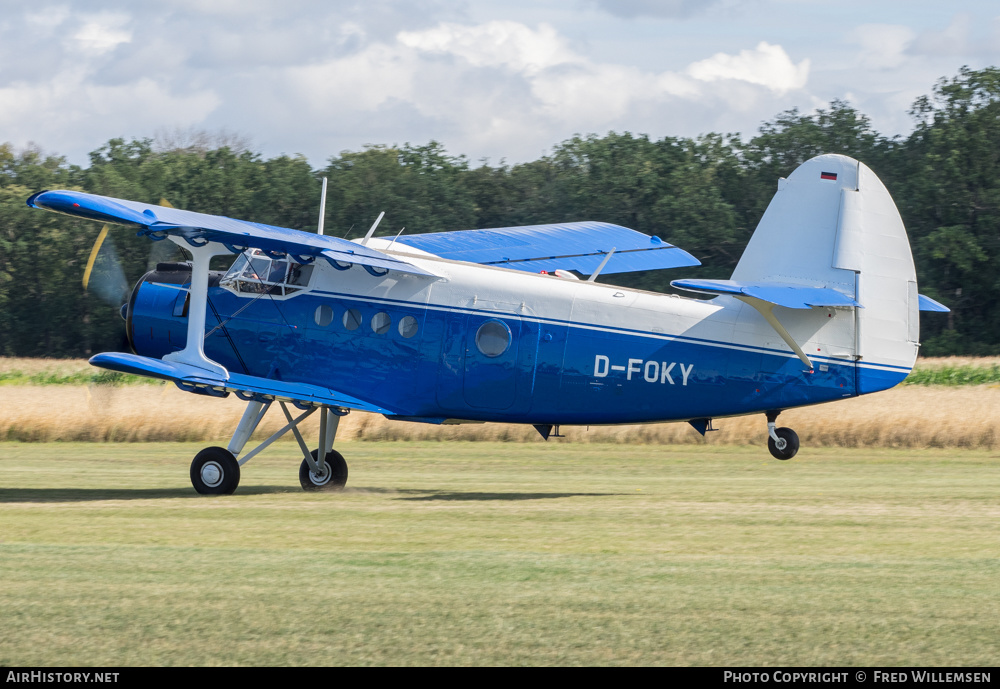Aircraft Photo of D-FOKY | Antonov An-2T | AirHistory.net #383359