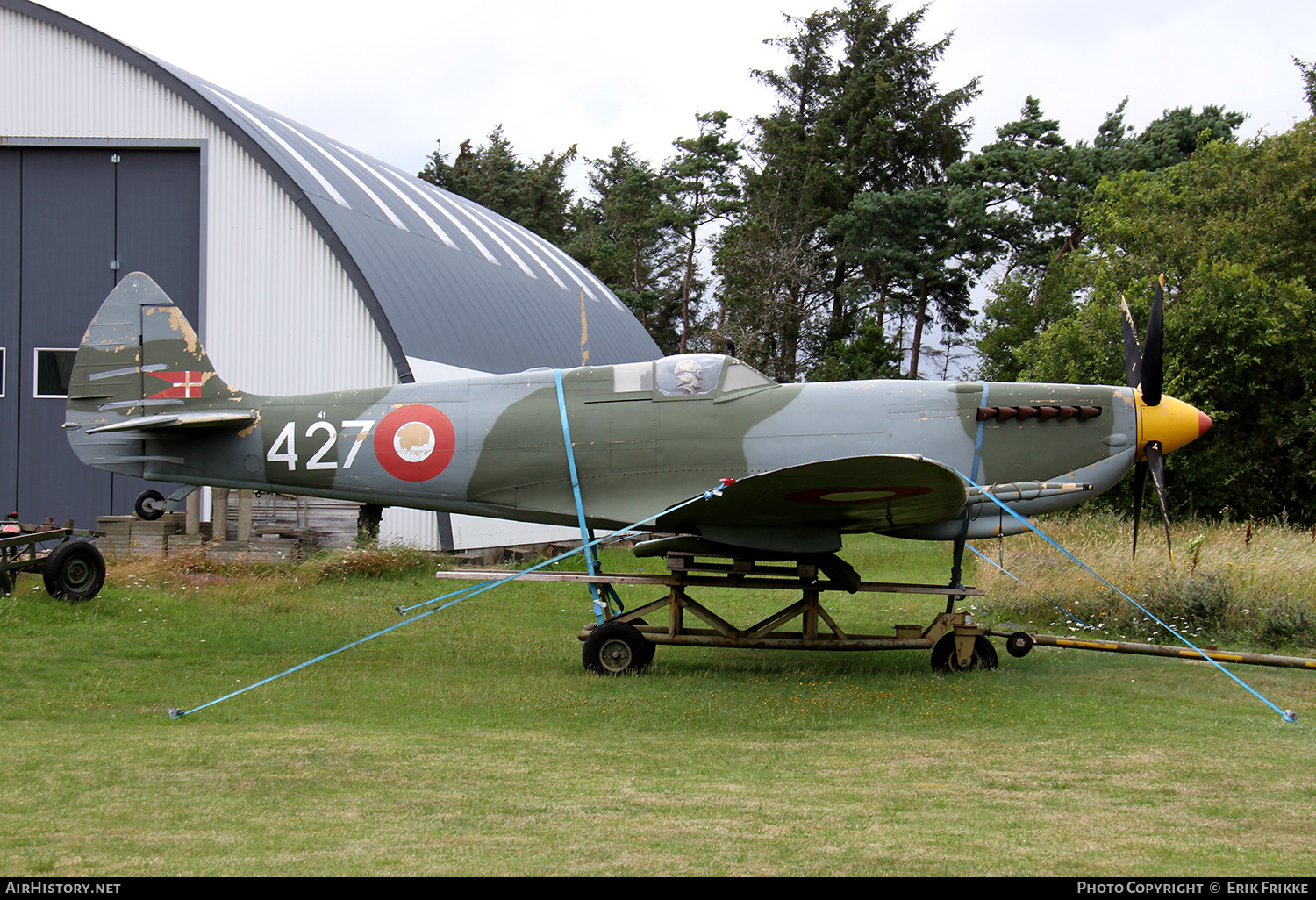 Aircraft Photo of 41-427 | Supermarine 361 Spitfire HF9E (model) | Denmark - Air Force | AirHistory.net #383360