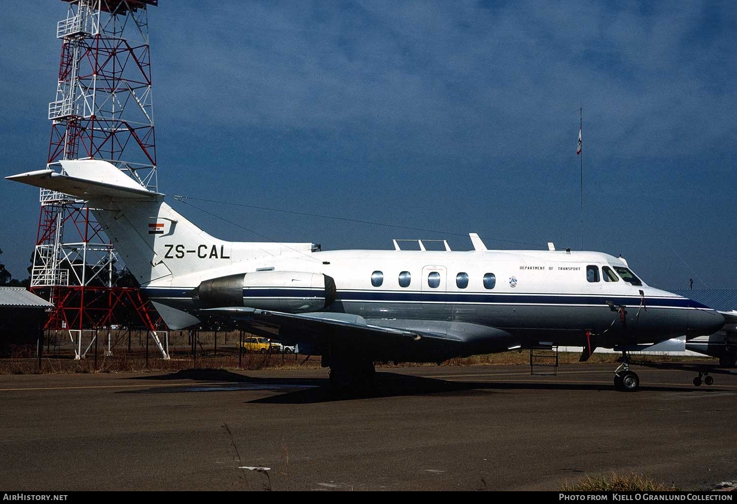 Aircraft Photo of ZS-CAL | Hawker Siddeley HS-125-F3B/RA | Department of Transport / Departement Van Vervoer | AirHistory.net #383394