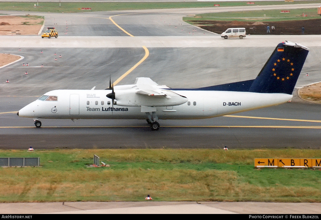 Aircraft Photo of D-BACH | De Havilland Canada DHC-8-314 Dash 8 | Team Lufthansa | AirHistory.net #383396