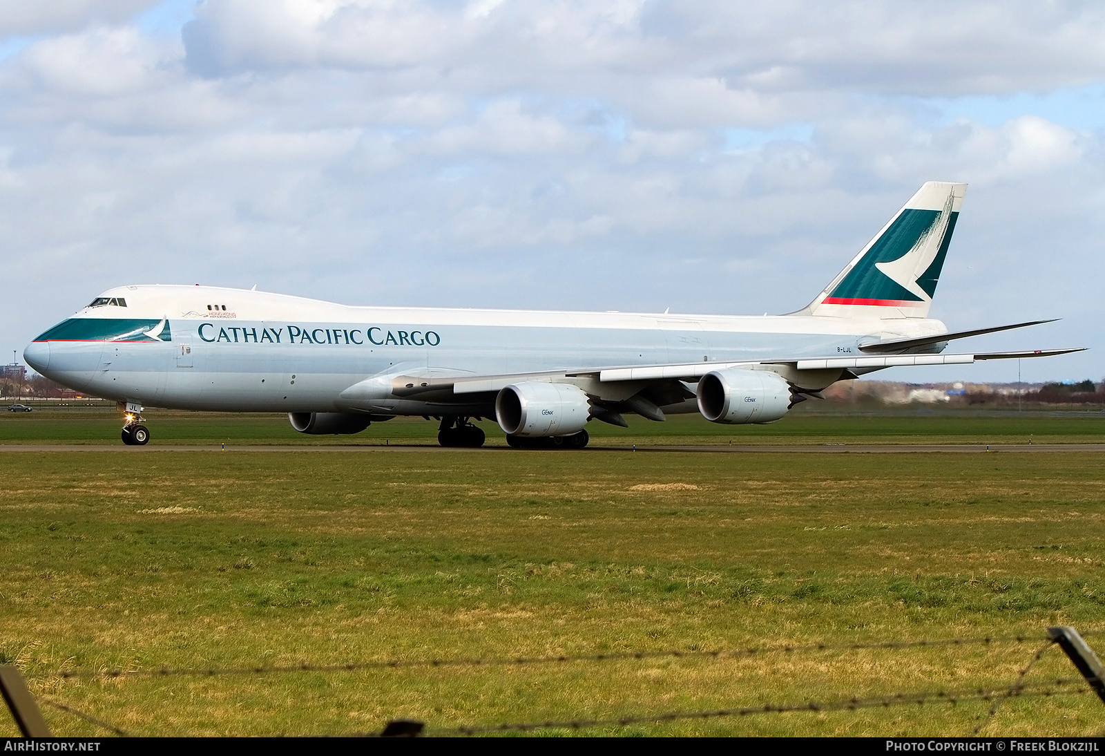 Aircraft Photo of B-LJL | Boeing 747-867F/SCD | Cathay Pacific Airways Cargo | AirHistory.net #383398