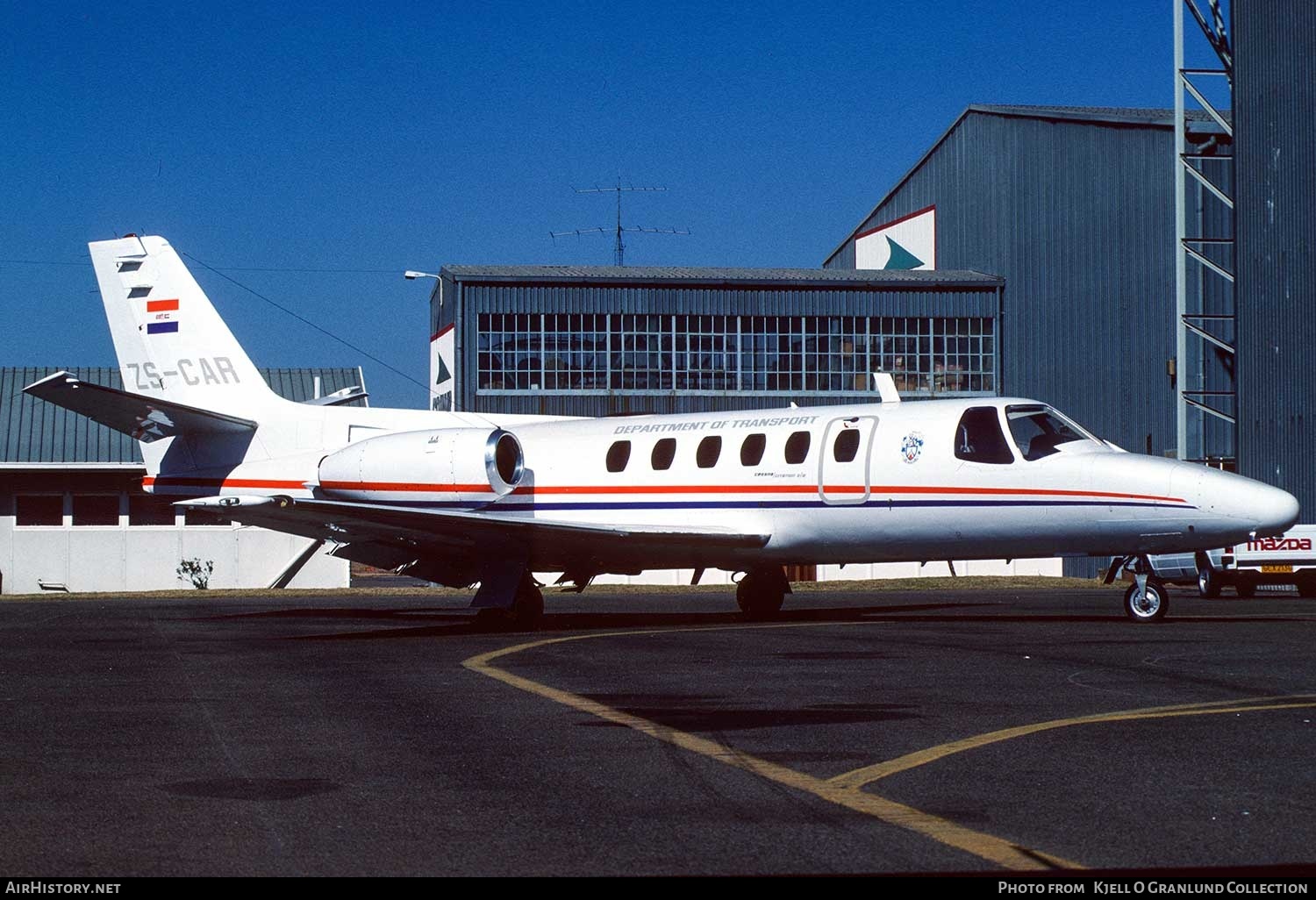 Aircraft Photo of ZS-CAR | Cessna S550 Citation S/II | Department of Transport / Departement Van Vervoer | AirHistory.net #383407