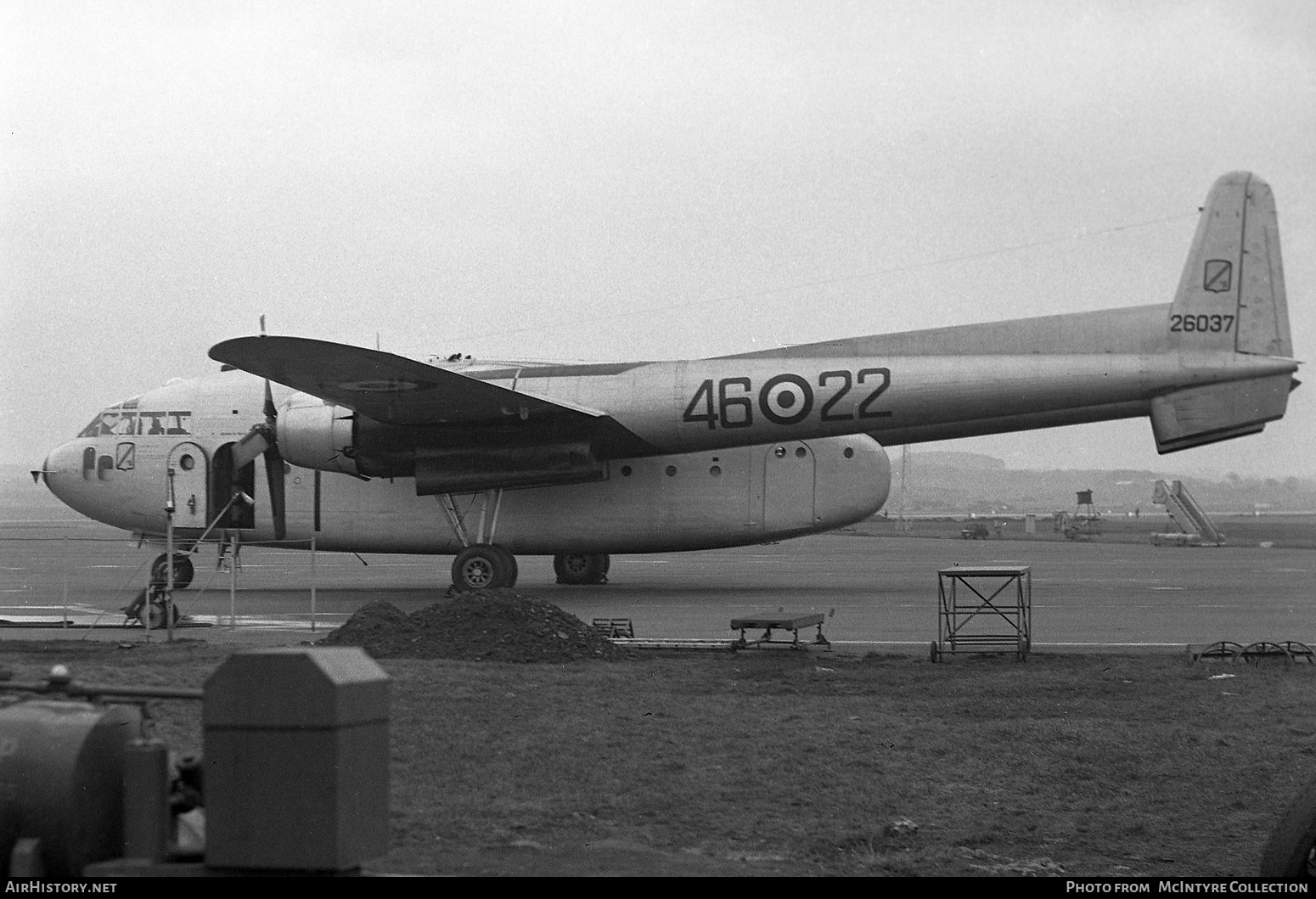 Aircraft Photo of MM52-6037 / 26037 | Fairchild C-119G Flying Boxcar | Italy - Air Force | AirHistory.net #383436