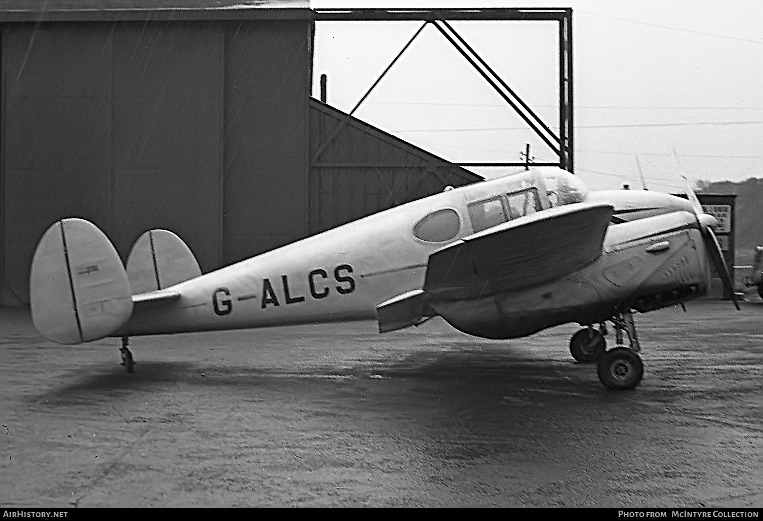 Aircraft Photo of G-ALCS | Miles M.65 Gemini 3C | AirHistory.net #383437