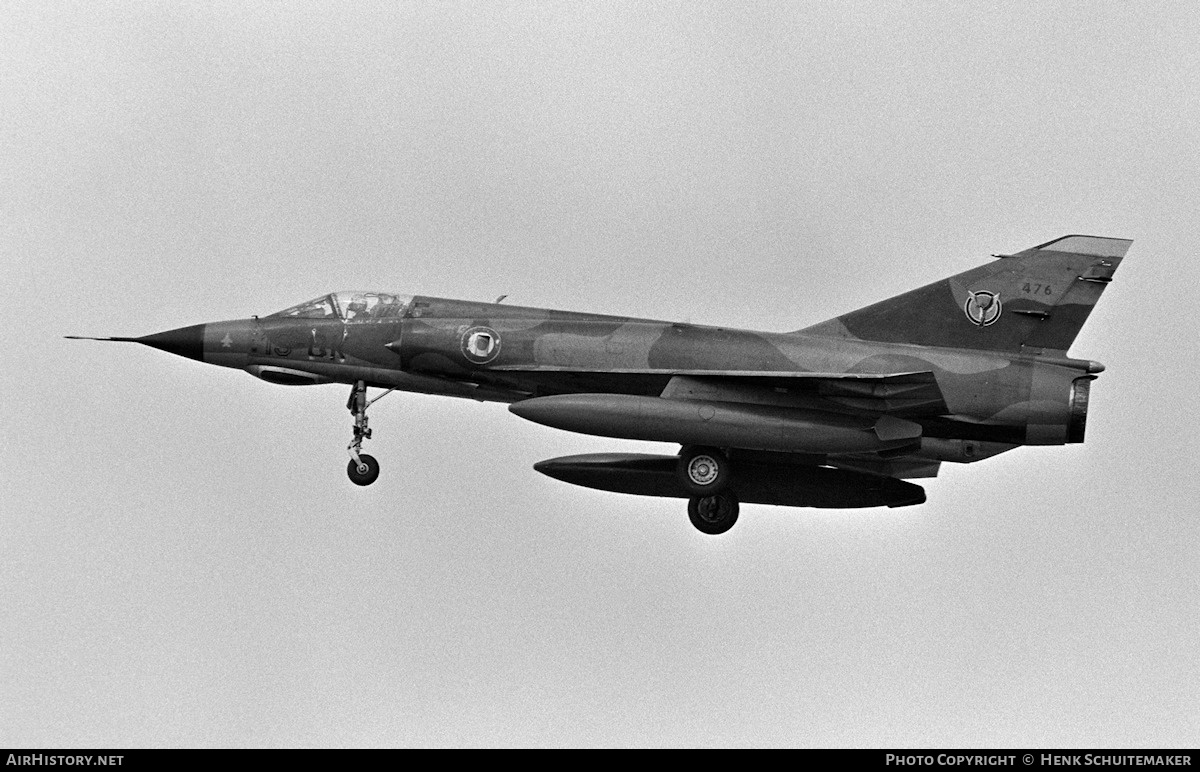 Aircraft Photo of 476 | Dassault Mirage IIIE | France - Air Force | AirHistory.net #383454
