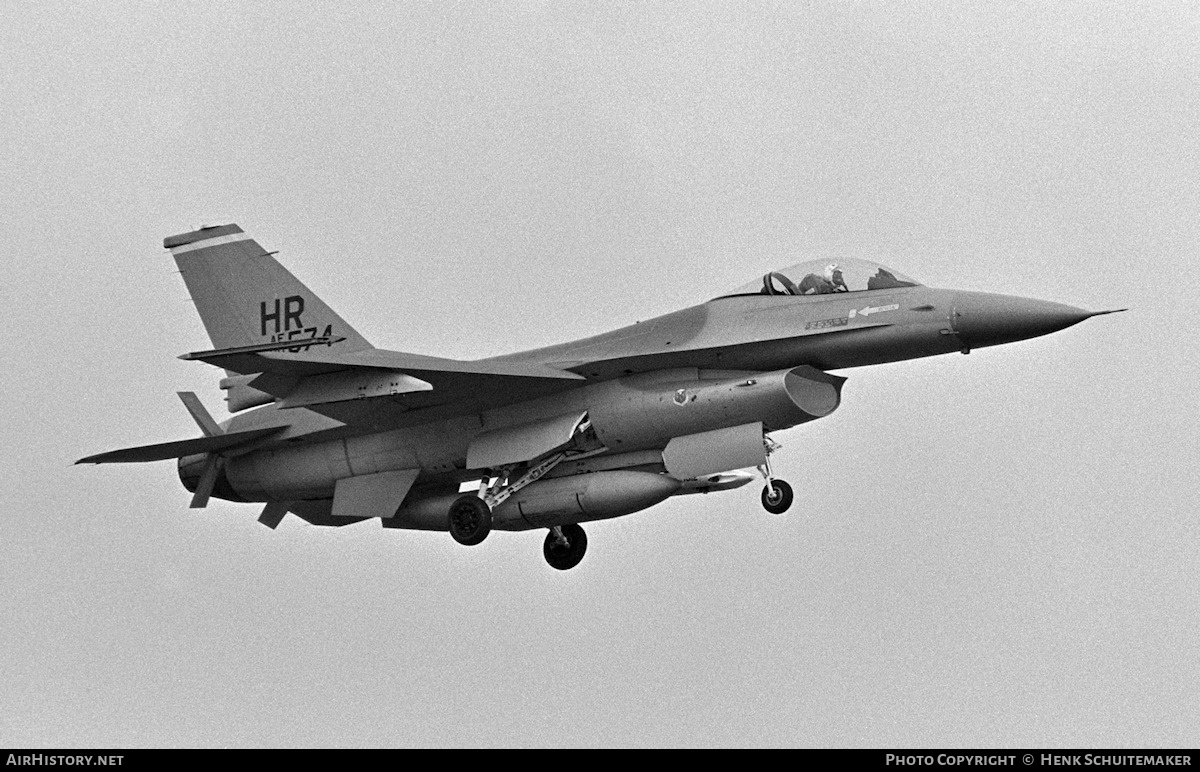 Aircraft Photo of 80-0574 / AF80-574 | General Dynamics F-16A Fighting Falcon | USA - Air Force | AirHistory.net #383472