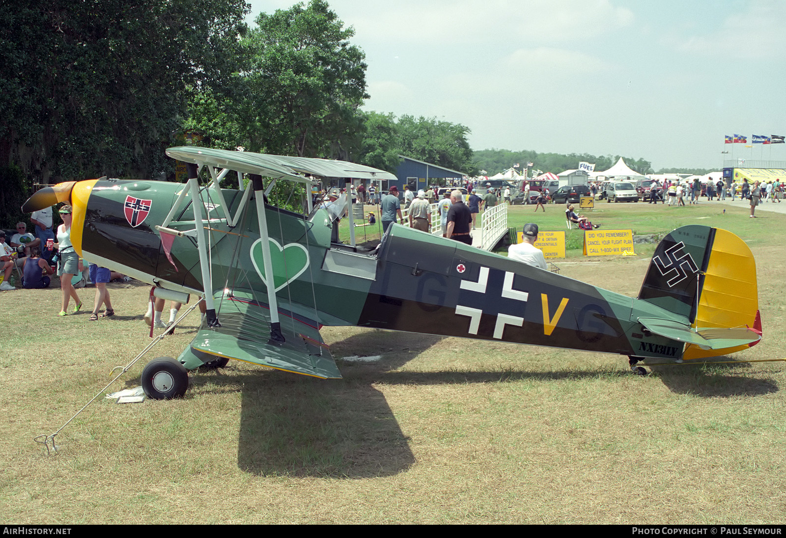 Aircraft Photo of N131LV / NX131LV | CASA 1-131E Series 2000 Jungmann | Germany - Air Force | AirHistory.net #383478