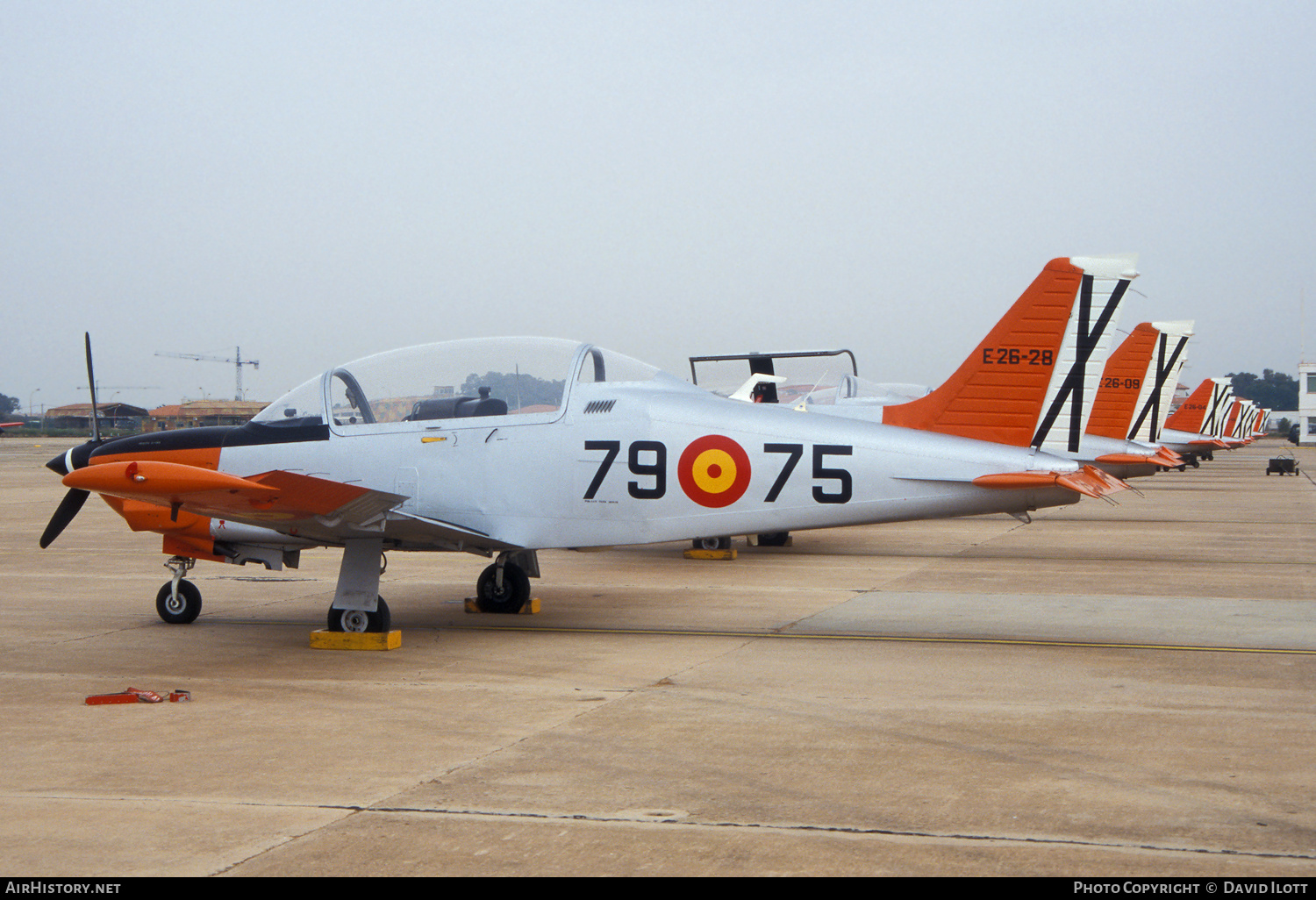 Aircraft Photo of E26-28 | CASA T-35C Tamiz (ECH-51) | Spain - Air Force | AirHistory.net #383483