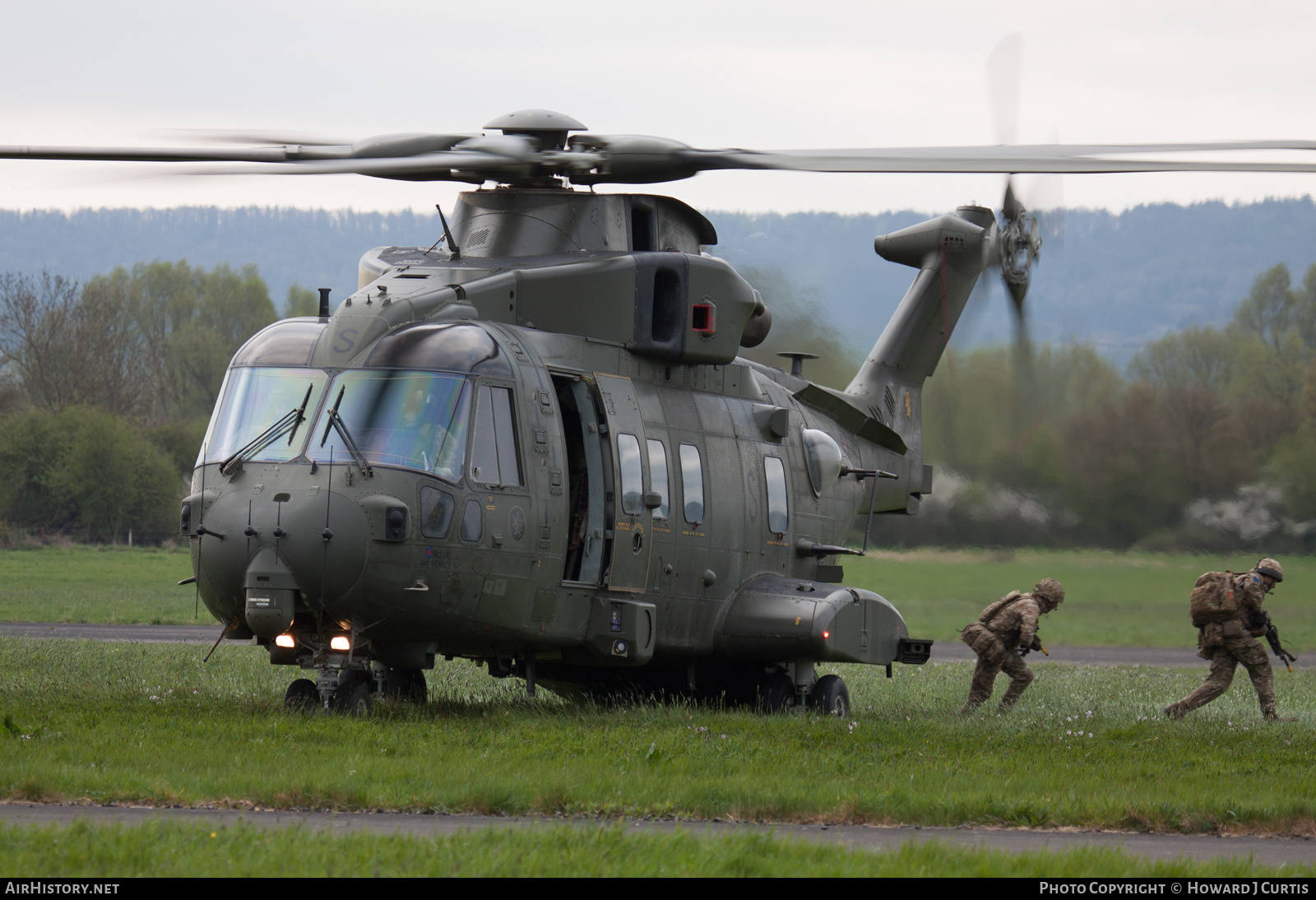 Aircraft Photo of ZJ134 | EHI EH101-411 Merlin HC3 | UK - Air Force | AirHistory.net #383510