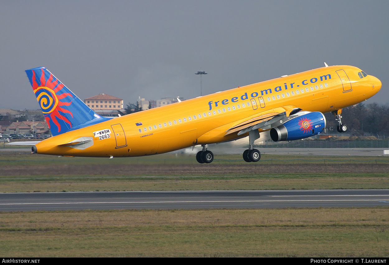 Aircraft Photo of F-WWBM | Airbus A320-232 | Freedom Air | AirHistory.net #383513