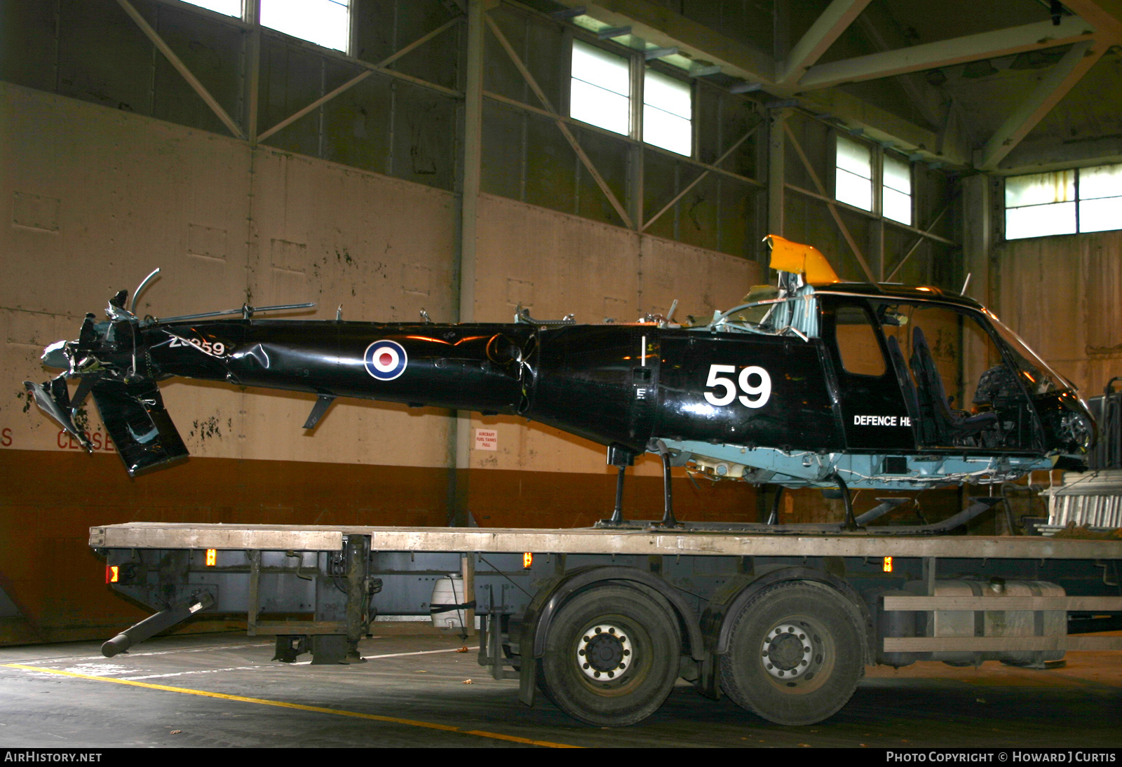 Aircraft Photo of ZJ259 | Eurocopter AS-350BB Squirrel HT1 | UK - Air Force | AirHistory.net #383514