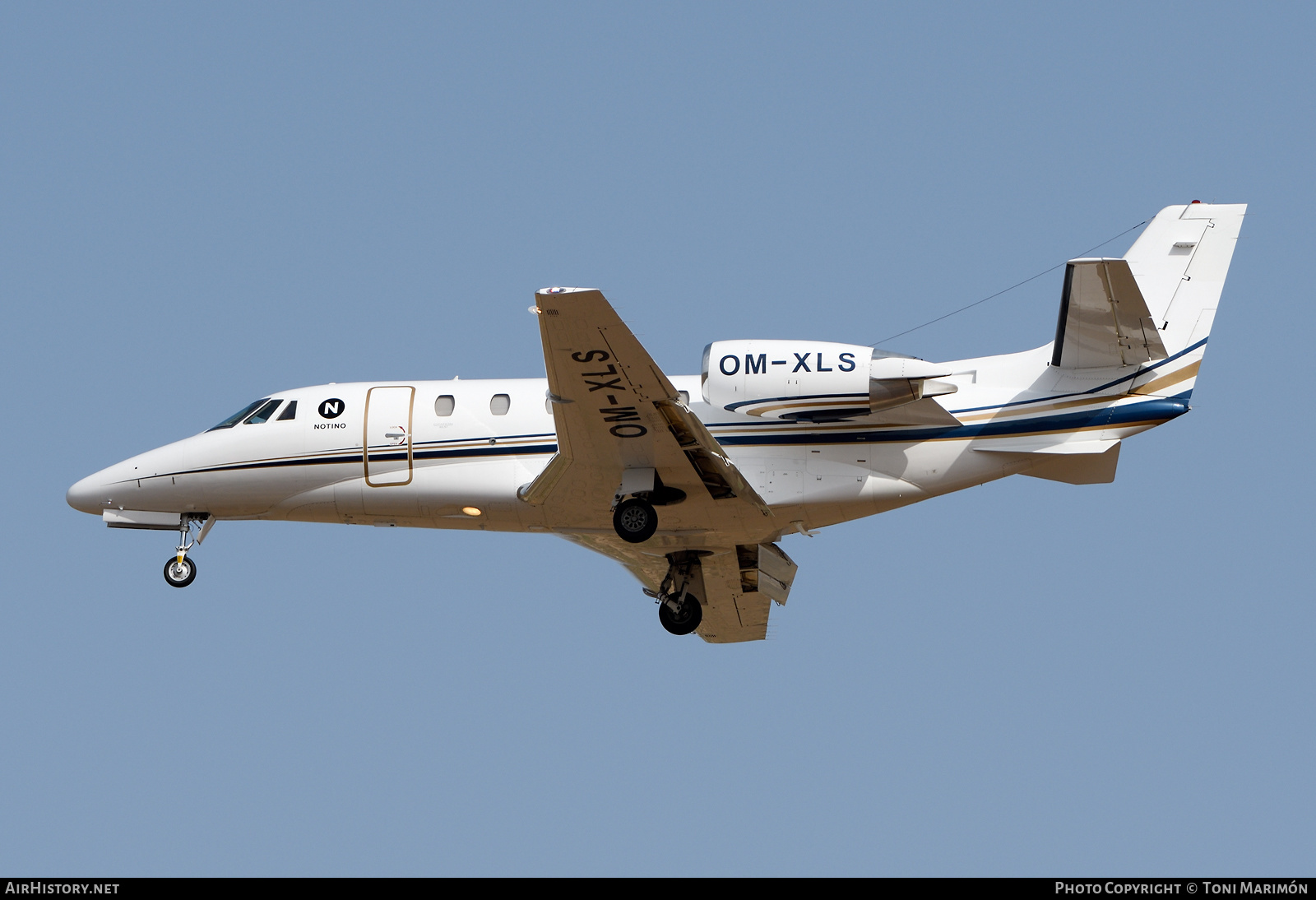 Aircraft Photo of OM-XLS | Cessna 560XL Citation XLS+ | AirHistory.net #383521