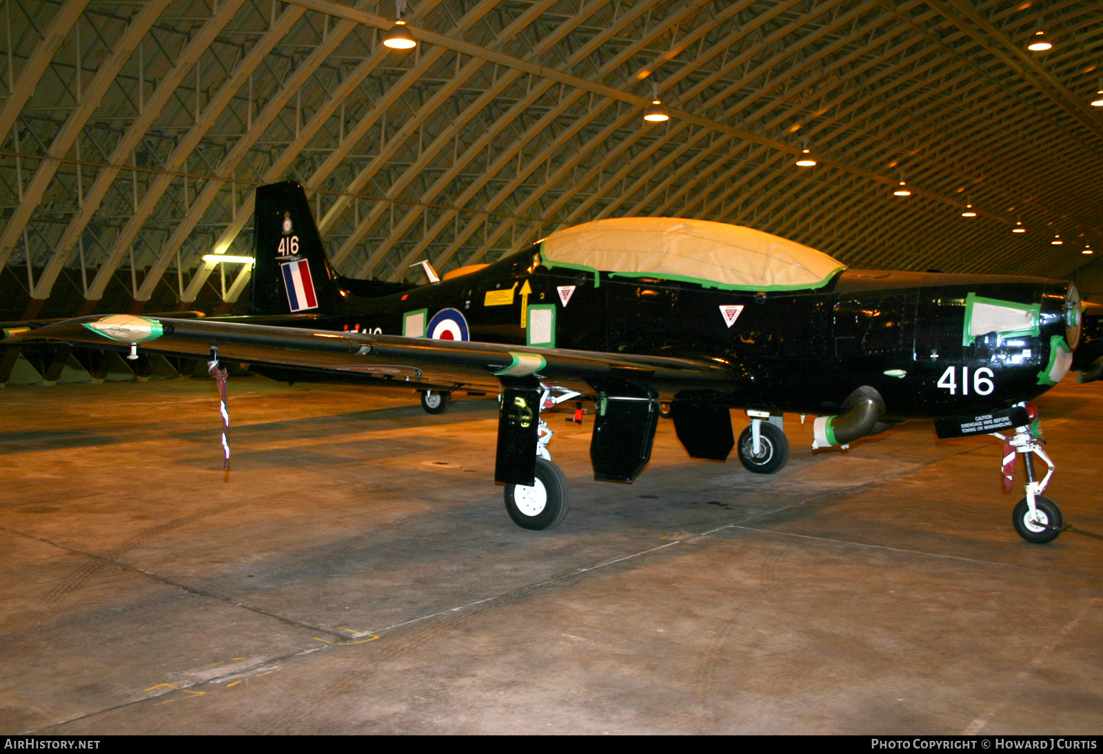 Aircraft Photo of ZF416 | Short S-312 Tucano T1 | UK - Air Force | AirHistory.net #383523