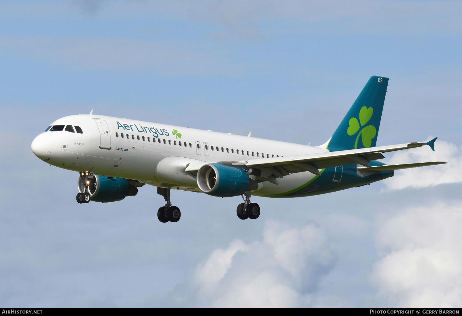 Aircraft Photo of EI-DES | Airbus A320-214 | Aer Lingus | AirHistory.net #383529