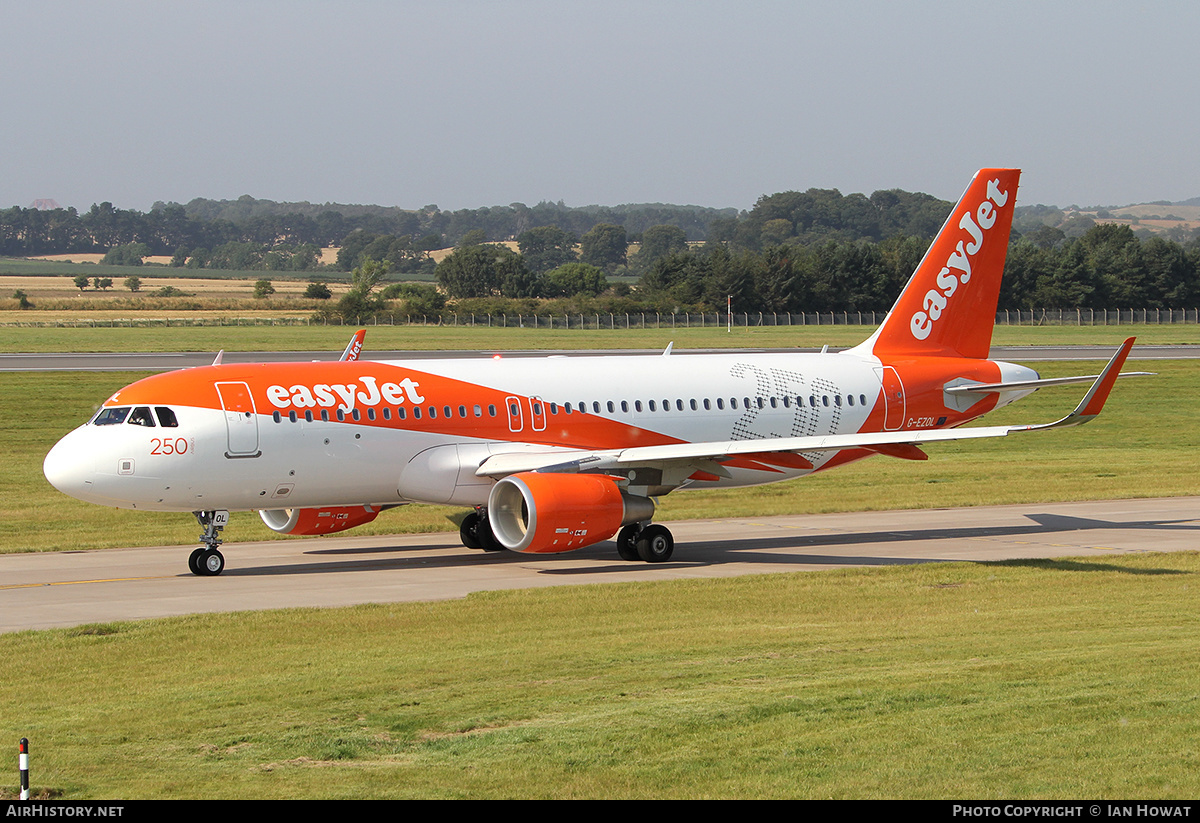 Aircraft Photo of G-EZOL | Airbus A320-214 | EasyJet | AirHistory.net #383551