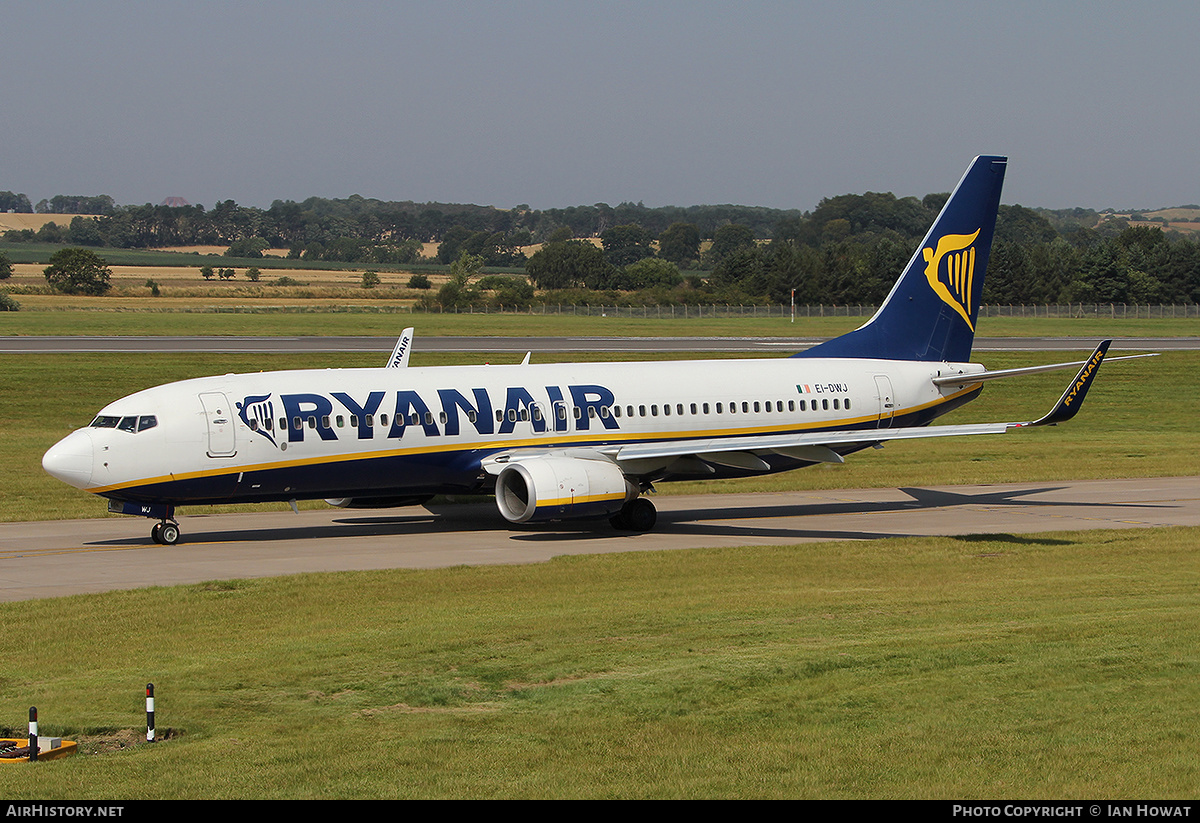 Aircraft Photo of EI-DWJ | Boeing 737-8AS | Ryanair | AirHistory.net #383557