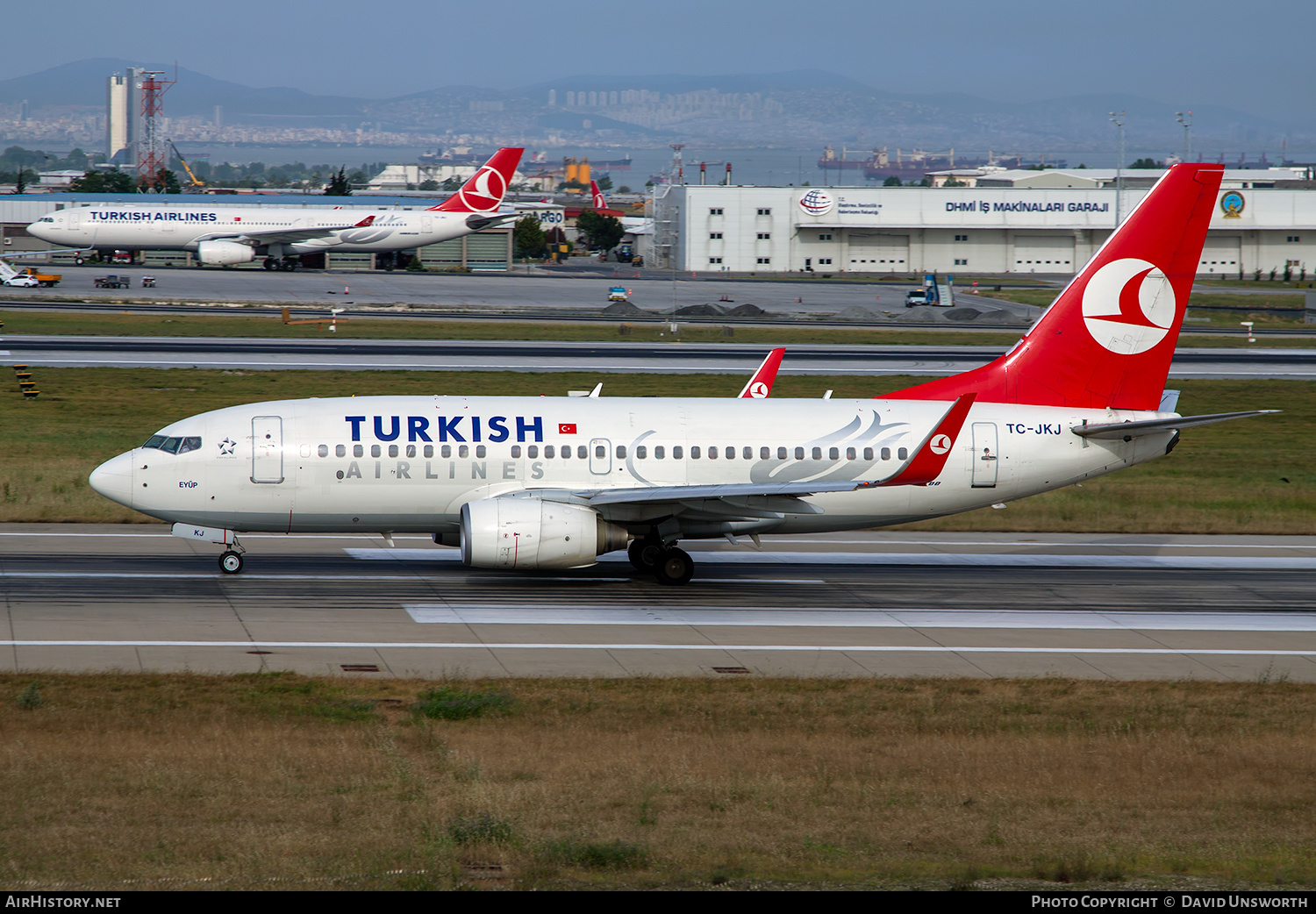 Aircraft Photo of TC-JKJ | Boeing 737-752 | Turkish Airlines | AirHistory.net #383560