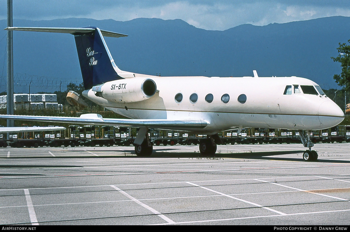 Aircraft Photo of SX-BTX | Grumman American G-1159 Gulfstream II | Gee Bee Air | AirHistory.net #383566