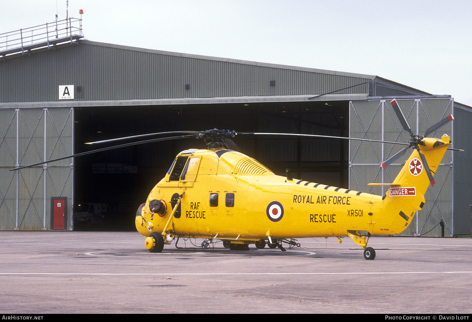 Aircraft Photo of XR501 | Westland WS-58 Wessex HC.2 | UK - Air Force | AirHistory.net #383573