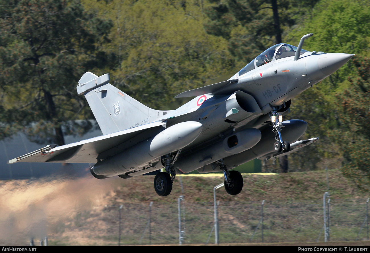 Aircraft Photo of 127 | Dassault Rafale C | France - Air Force | AirHistory.net #383578
