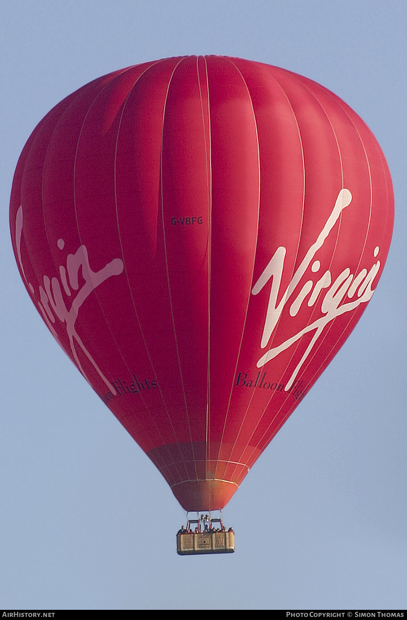 Aircraft Photo of G-VBFG | Cameron Z-350 | Virgin Balloon Flights | AirHistory.net #383592