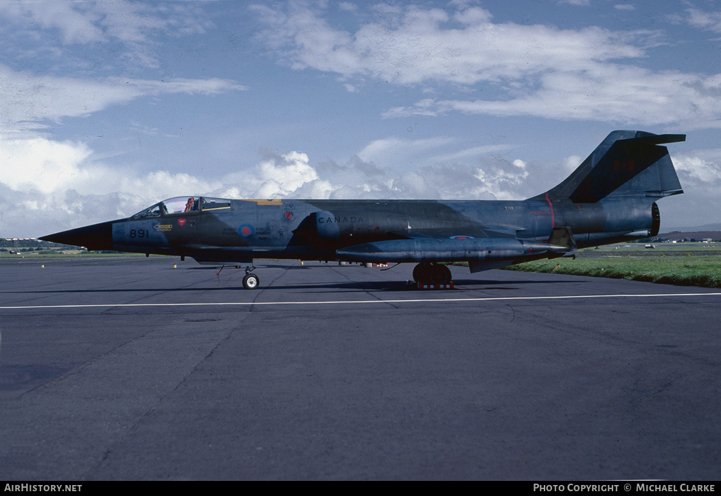 Aircraft Photo of 104891 | Canadair CF-104 Starfighter | Canada - Air Force | AirHistory.net #383610