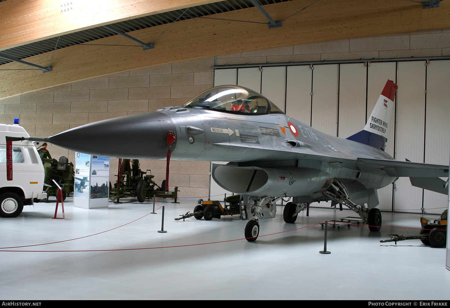 Aircraft Photo of E-176 | General Dynamics GF-16A Fighting Falcon | Denmark - Air Force | AirHistory.net #383618