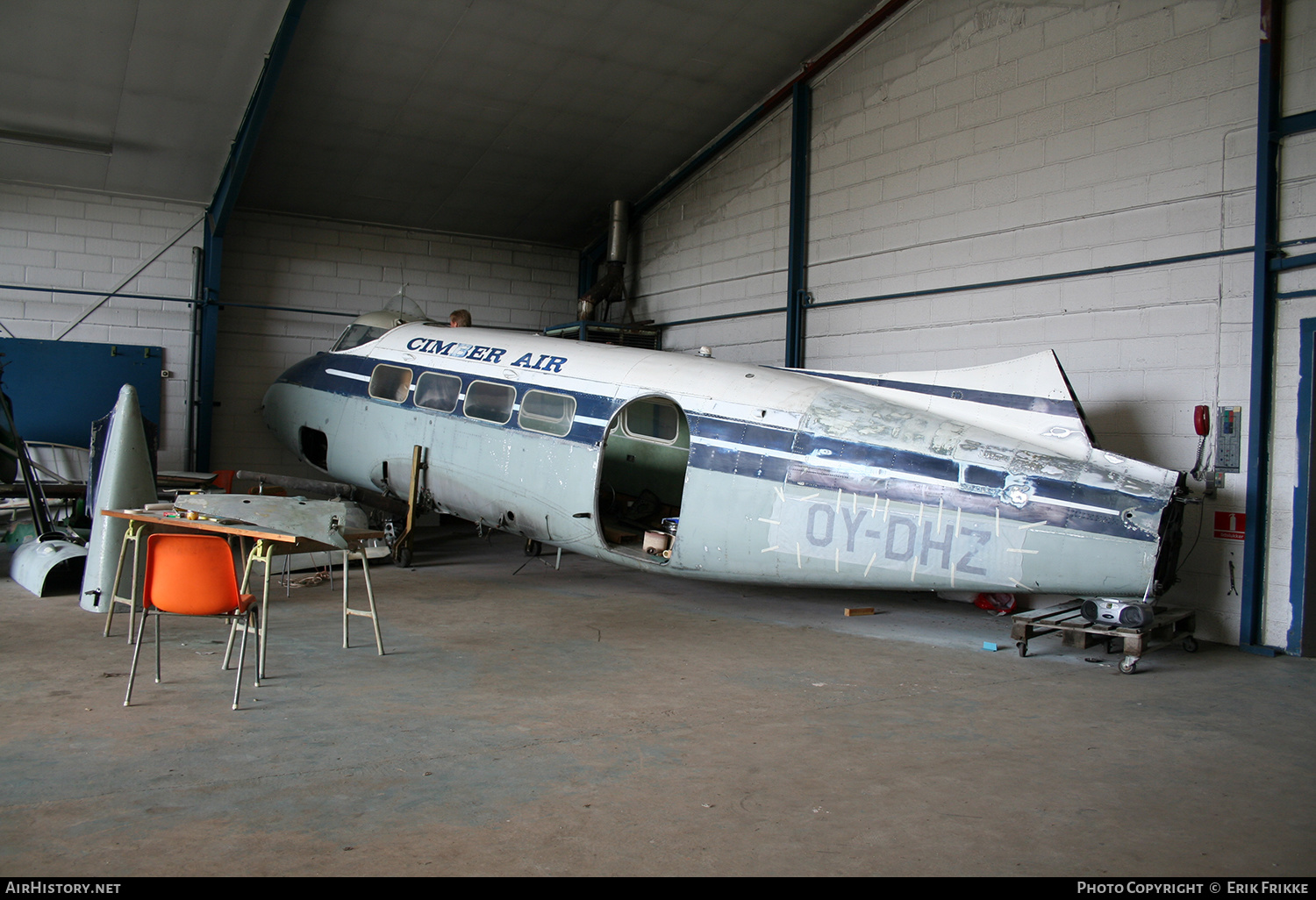 Aircraft Photo of OY-DHZ | De Havilland D.H. 104 Dove 6 | Cimber Air | AirHistory.net #383627