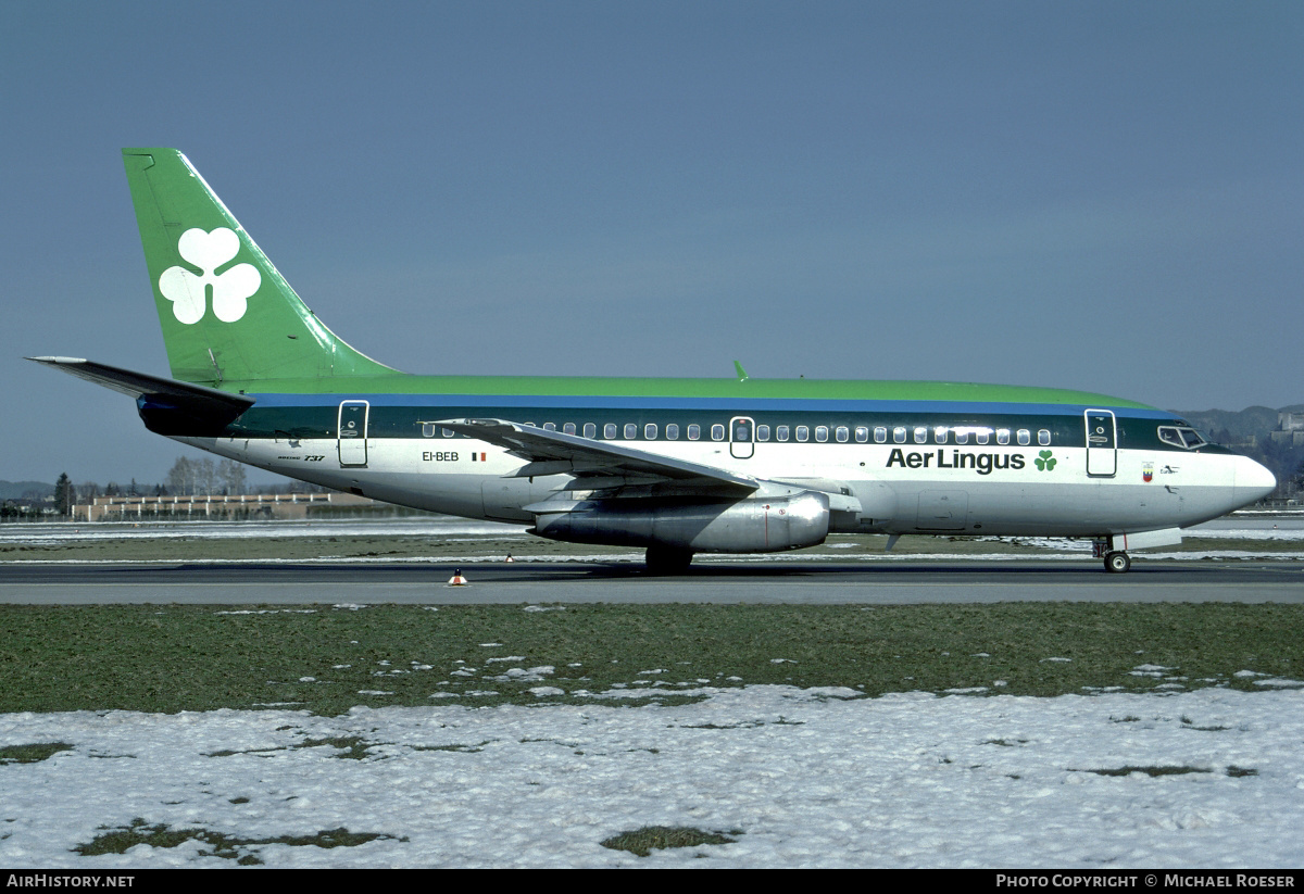 Aircraft Photo of EI-BEB | Boeing 737-248/Adv | Aer Lingus | AirHistory.net #383642
