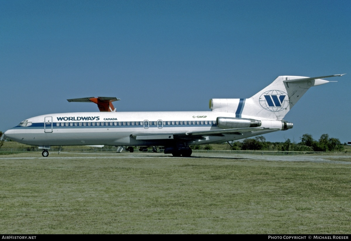 Aircraft Photo of C-GWGP | Boeing 727-82 | Worldways Canada | AirHistory.net #383643