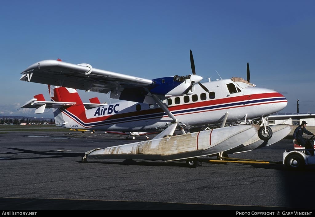 Aircraft Photo of C-GIAW | De Havilland Canada DHC-6-100 Twin Otter | Air BC | AirHistory.net #383647