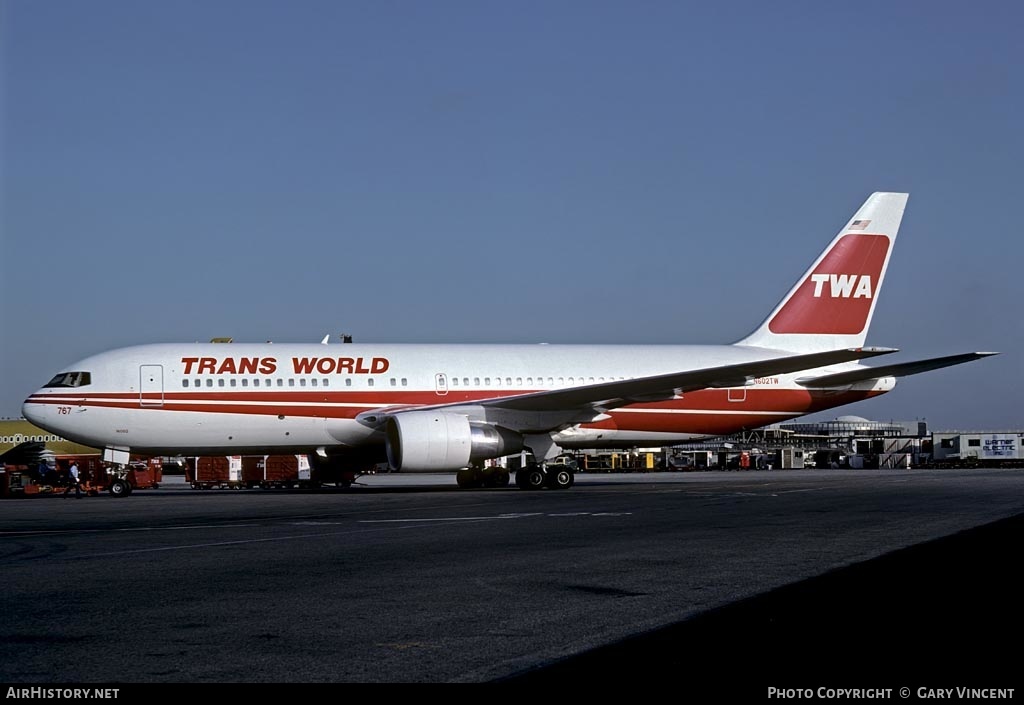 Aircraft Photo of N602TW | Boeing 767-231(ER) | Trans World Airlines - TWA | AirHistory.net #383653