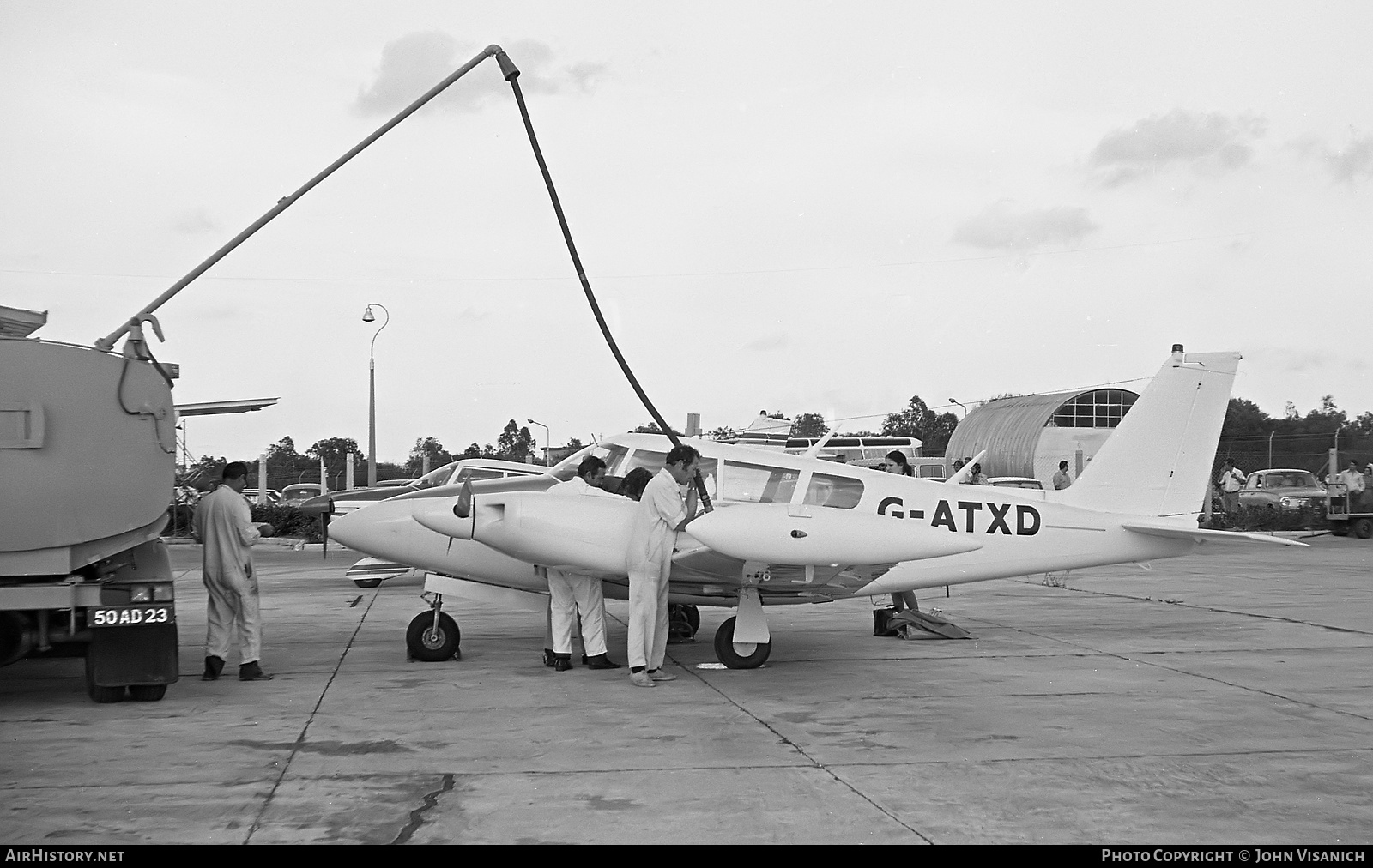 Aircraft Photo of G-ATXD | Piper PA-30-160 Twin Comanche B | AirHistory.net #383685