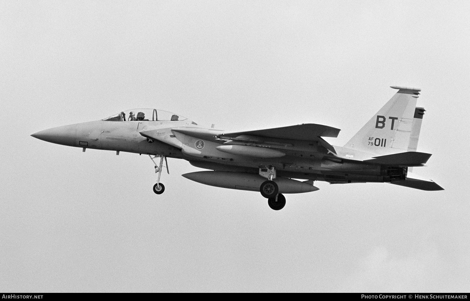 Aircraft Photo of 79-0011 / AF79-011 | McDonnell Douglas F-15D Eagle | USA - Air Force | AirHistory.net #383693