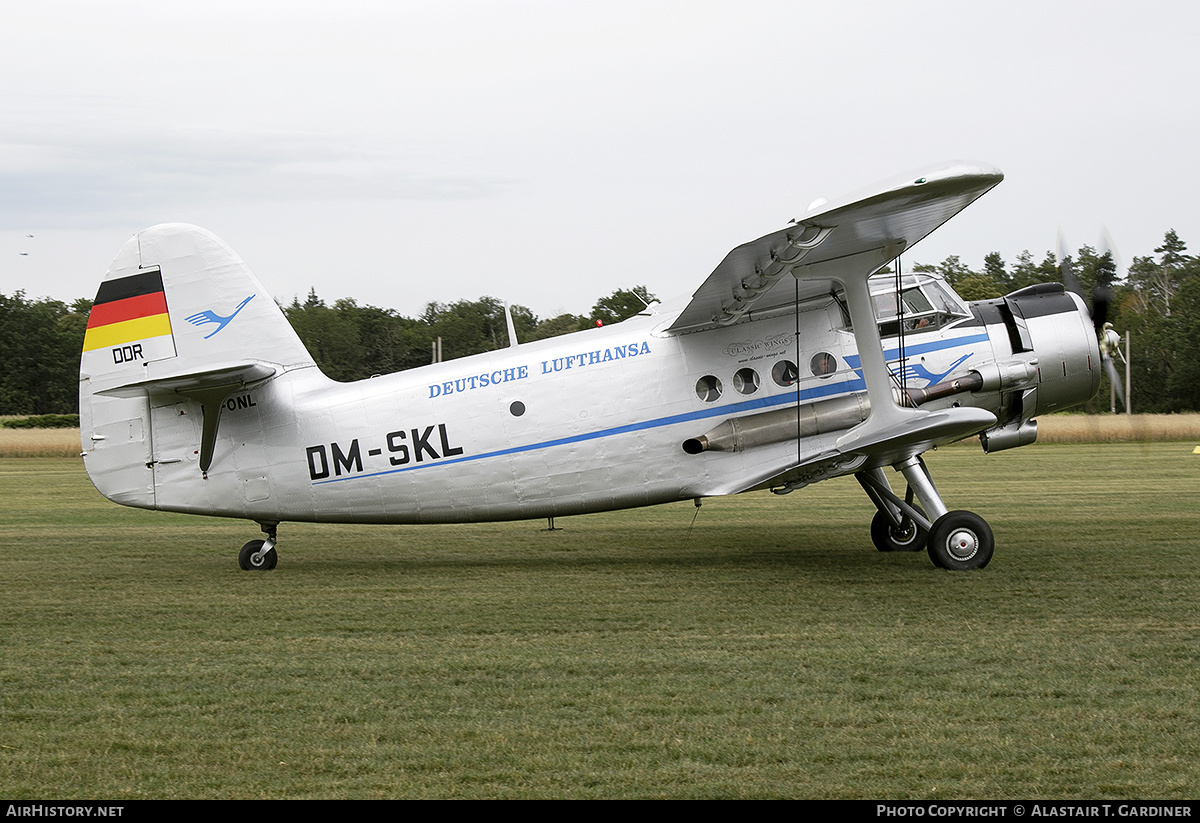 Aircraft Photo of D-FONL / DM-SKL | Antonov An-2S | Classic Wings | Deutsche Lufthansa | AirHistory.net #383698