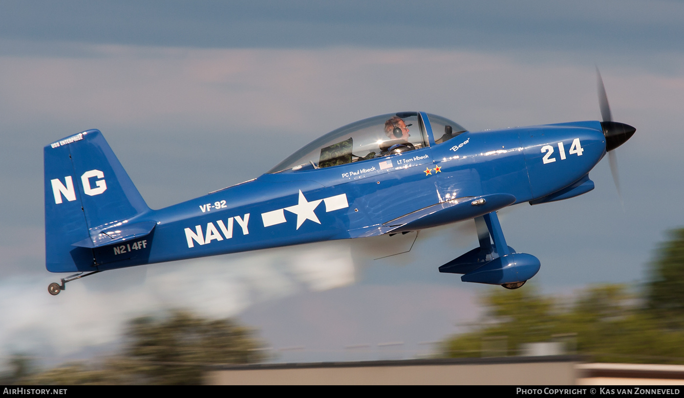Aircraft Photo of N214FF | Van's RV-8 | USA - Navy | AirHistory.net #383712